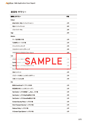 診断結果 報告書イメージ